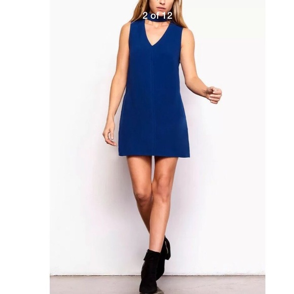 Jack by BB Dakota Dresses & Skirts - Jack by BB Dakota Blue Momsen Crepe Shift Dress